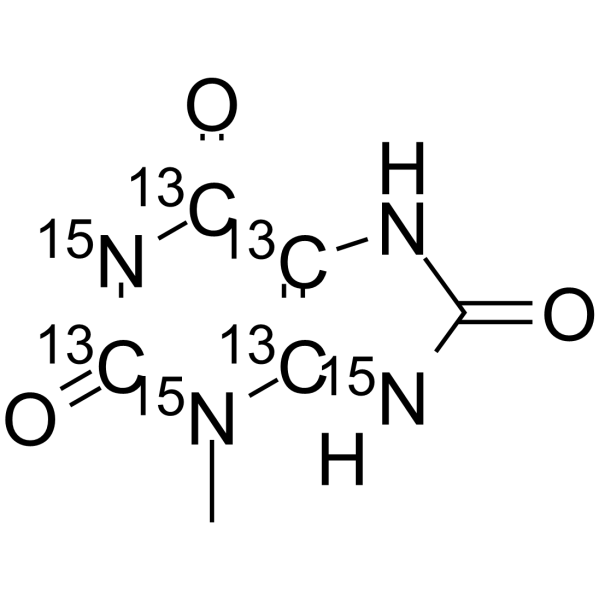 1,3-Dimethyluric acid-13C4,15N3 1173019-16-3